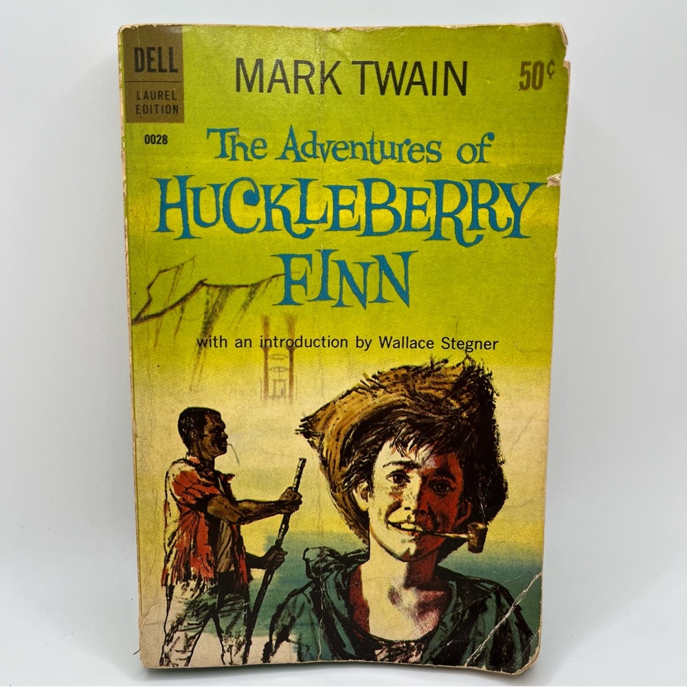 THE ADVENTURES OF HUCKLEBERRY FINN by Mark Twain (Laurel Edition-4TH PR) 1963